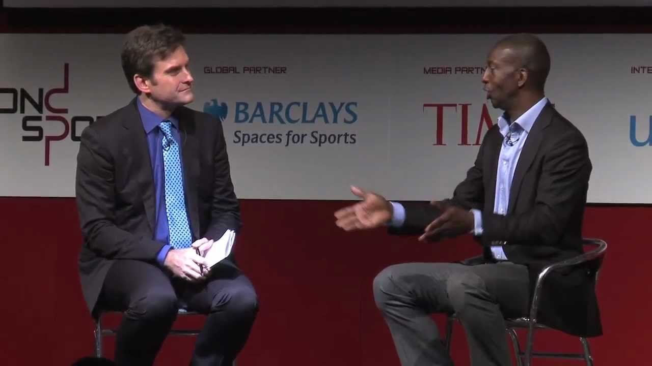 Michael Johnson TIME interview at Beyond Sport Summit 2012