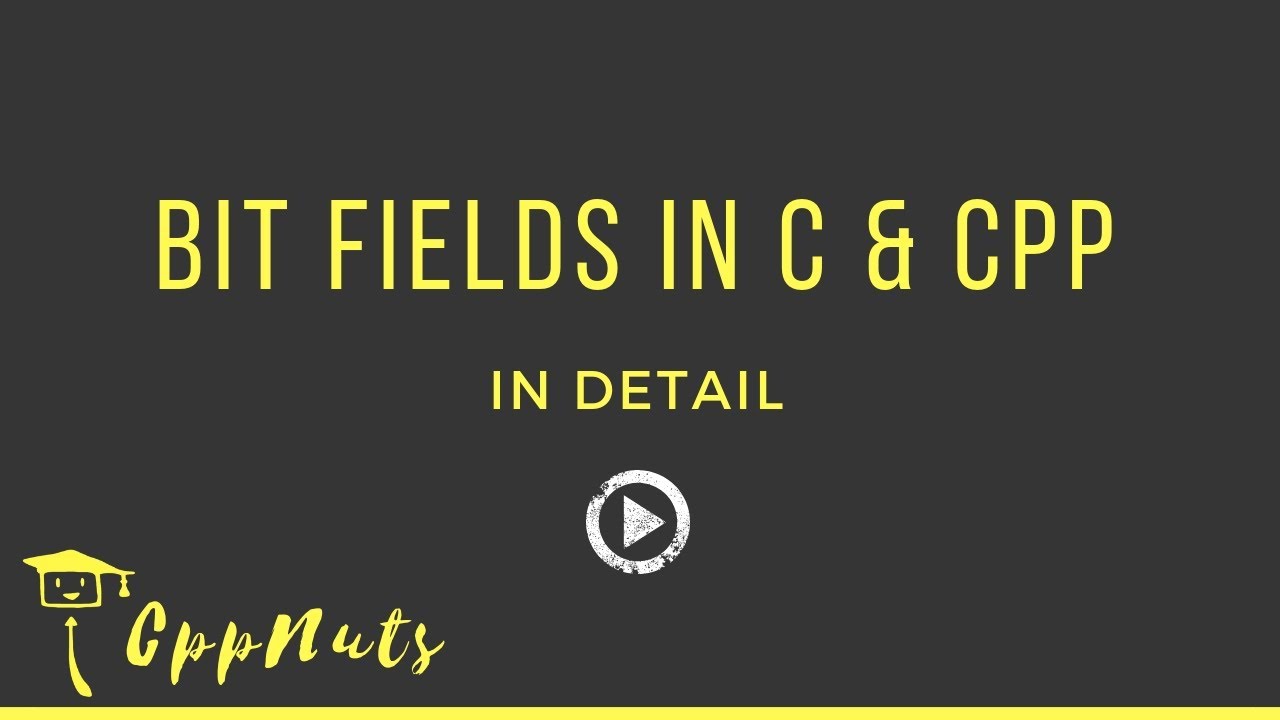 Bit Fields In C & C++