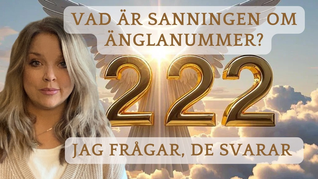 Jag går i trans igen- Detta ville bli sagt om änglanummer