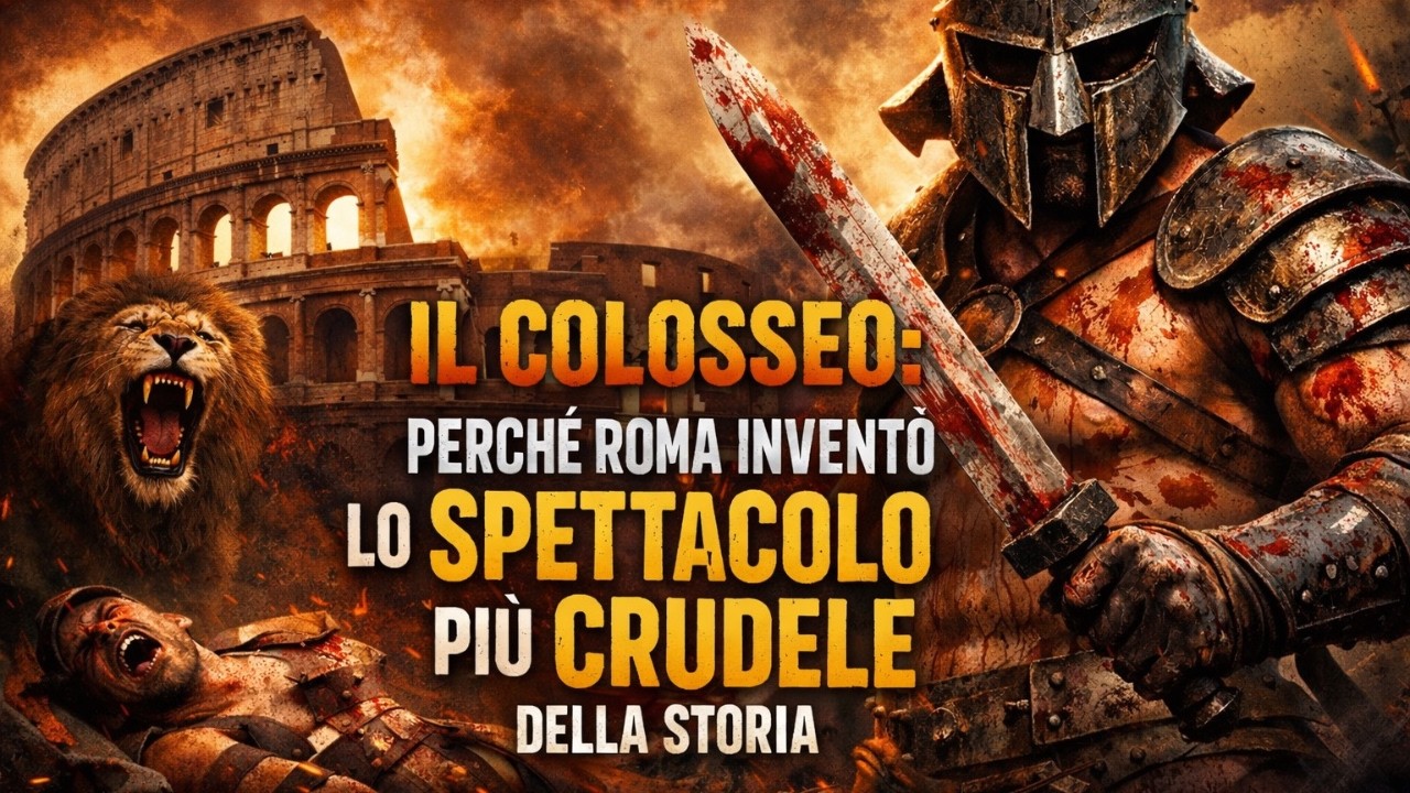 Il Colosseo: Perché Roma inventò lo spettacolo più crudele della storia