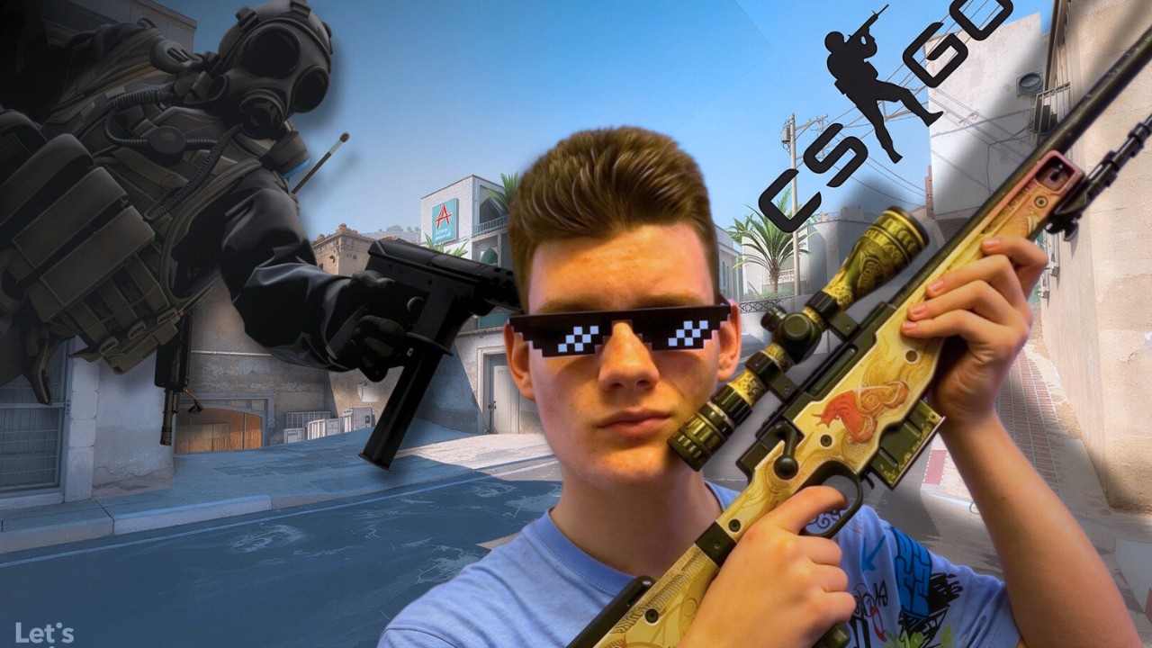Нуб играет в Кс го | CS: GO