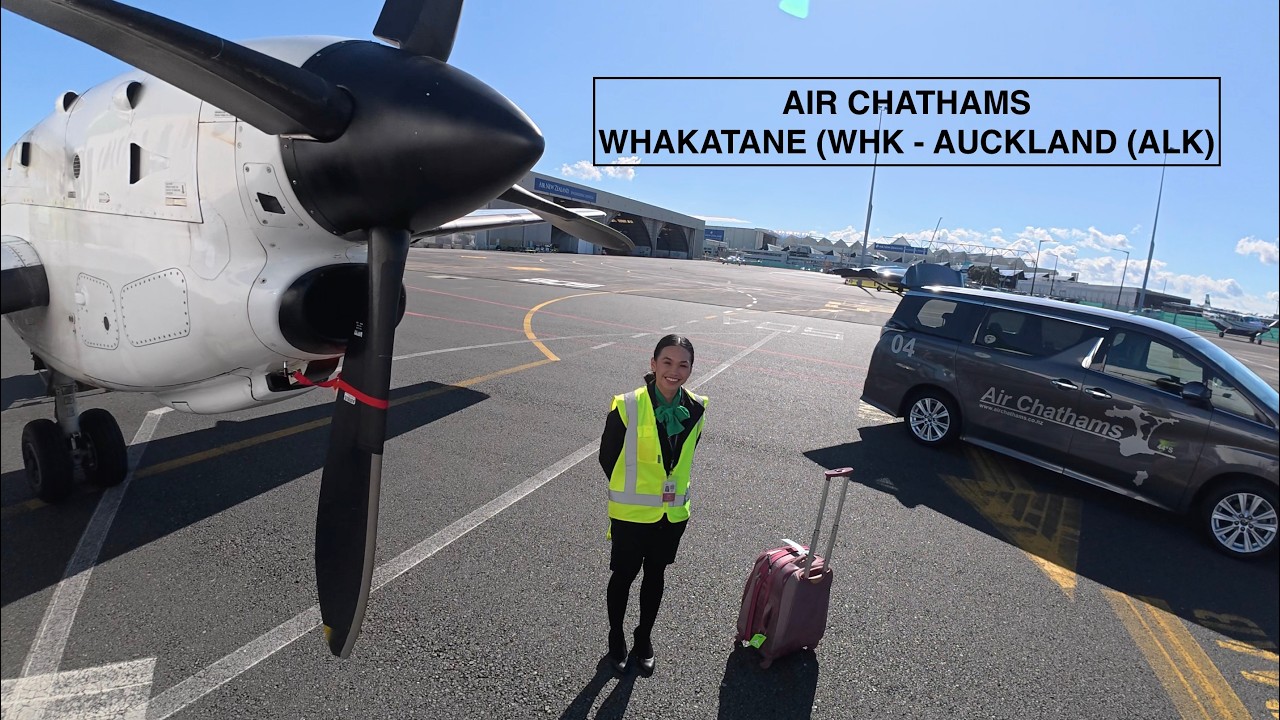 AIR CHATHAMS - WHAKATANE TO AUCKLAND 2026