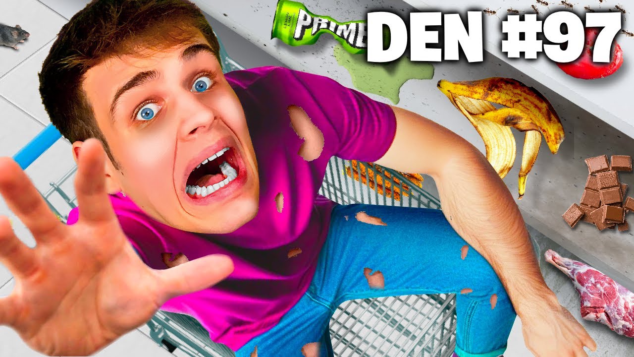 Přežij 100 DNÍ v OBCHODĚ v Minecraftu!