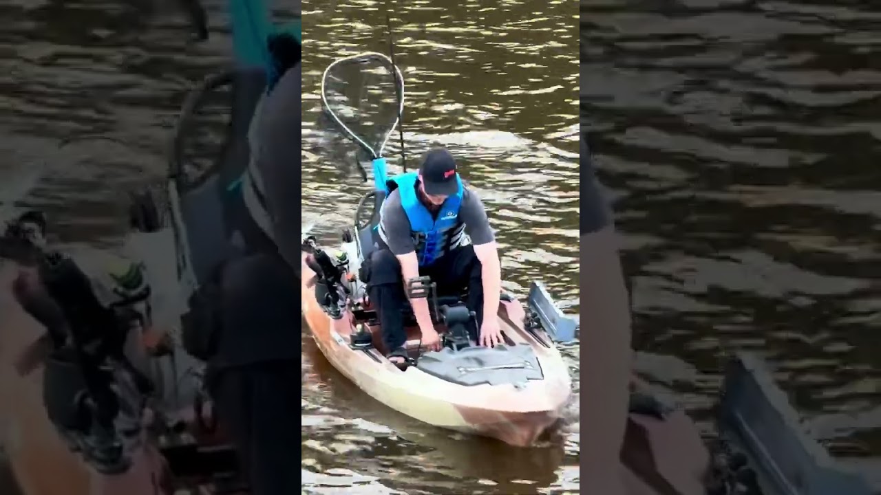 The Wilderness Recon's pedal drive system is unmatched. #kayak #kayakfishing #fishing #angler