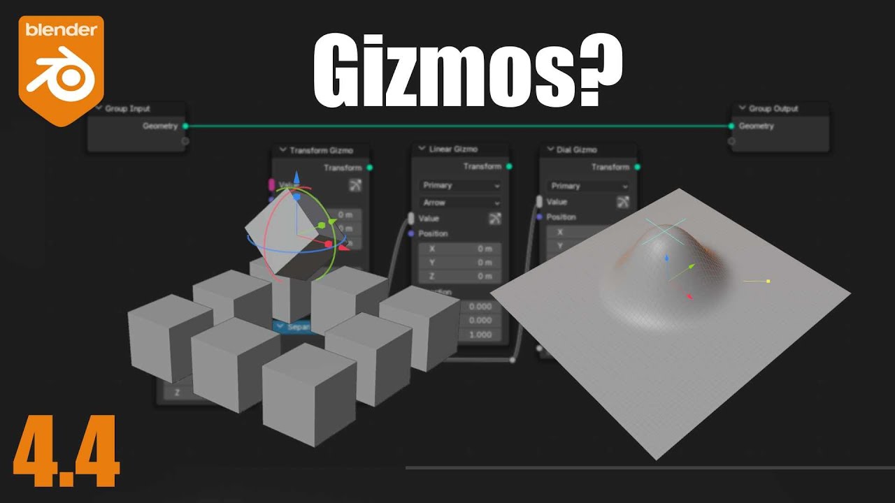 How I've been Making Tools with the New Gizmos - Blender 4.4