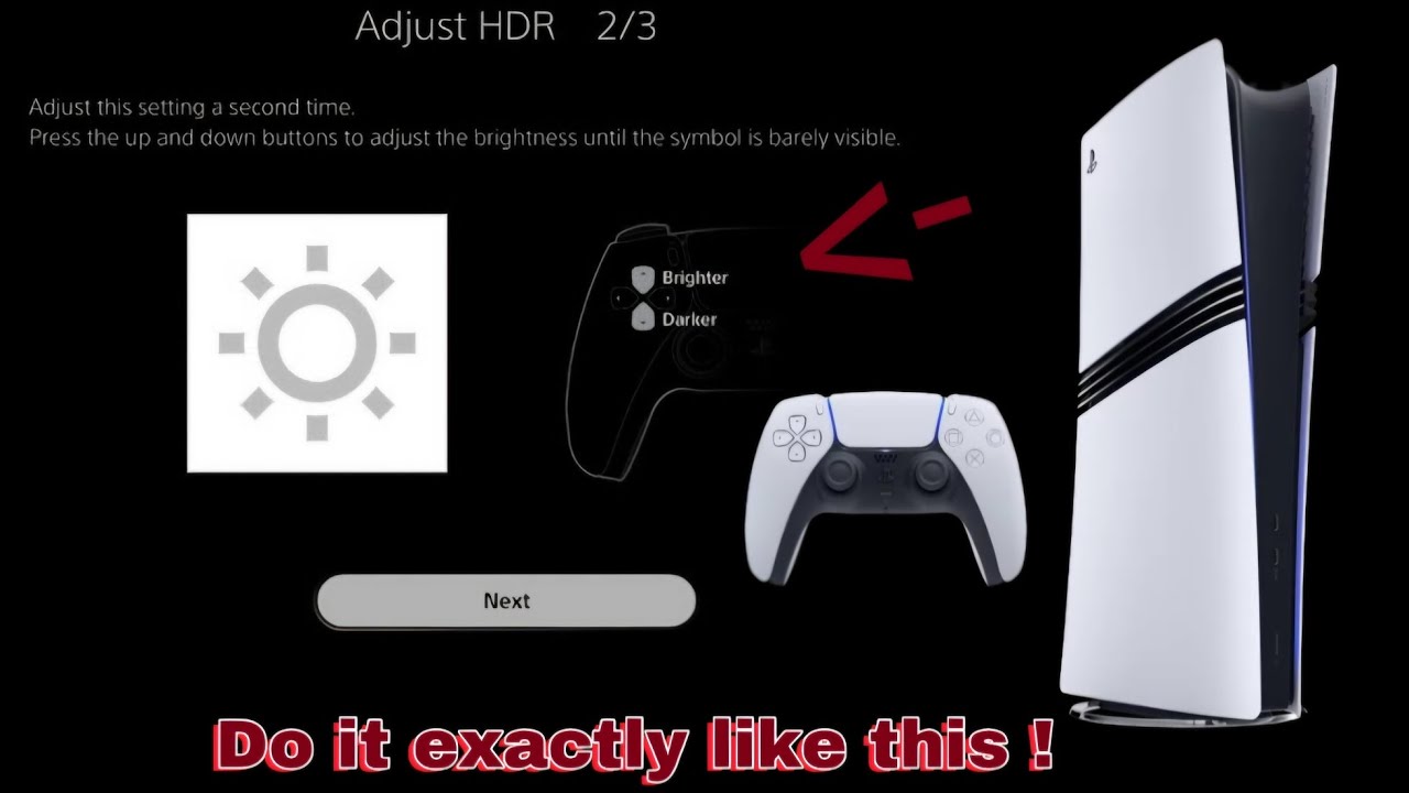 Вот как нужно настроить HDR для Playstation 5 Pro