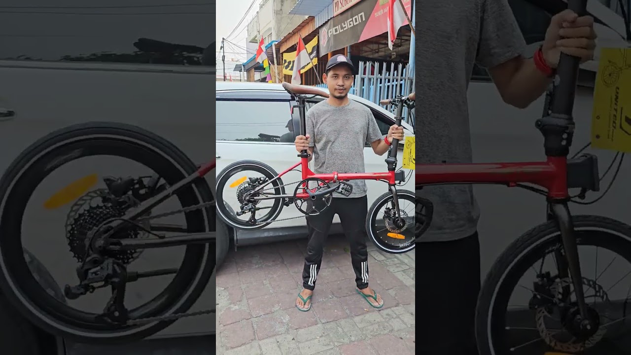 Sepeda Lipat Chromoly kece