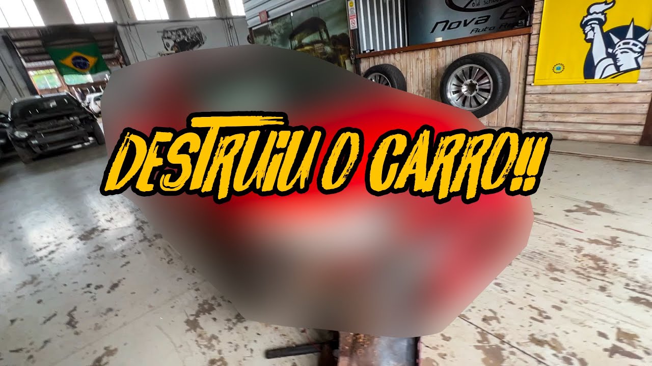 SOFRI UM ACIDENTE FEIO NO MEIO DO NADA COM O  CIVIC SI!!🔥😱 GRAVEI TUDO