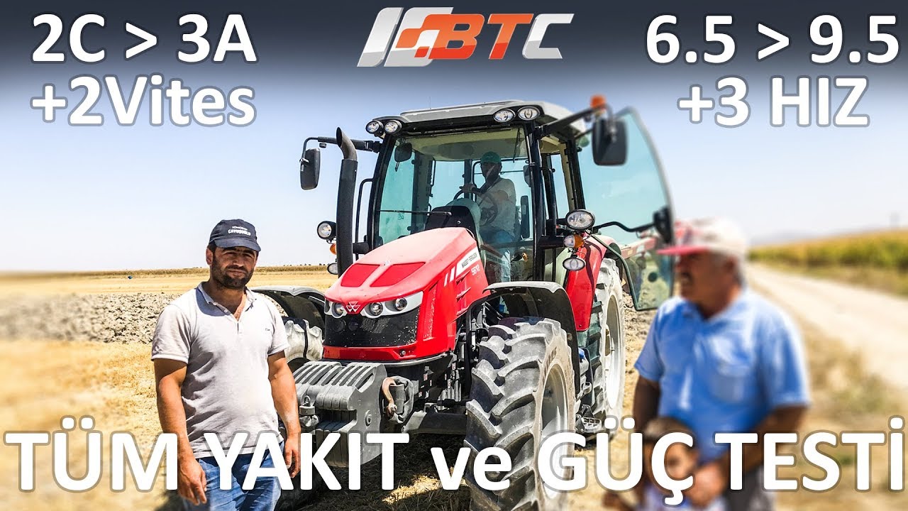BTC _ MF 5612 _ Yazılım ile Güç Artırımı_TAM TEST_Chiptuning _ #btc #masseyferguson #chip #tuning