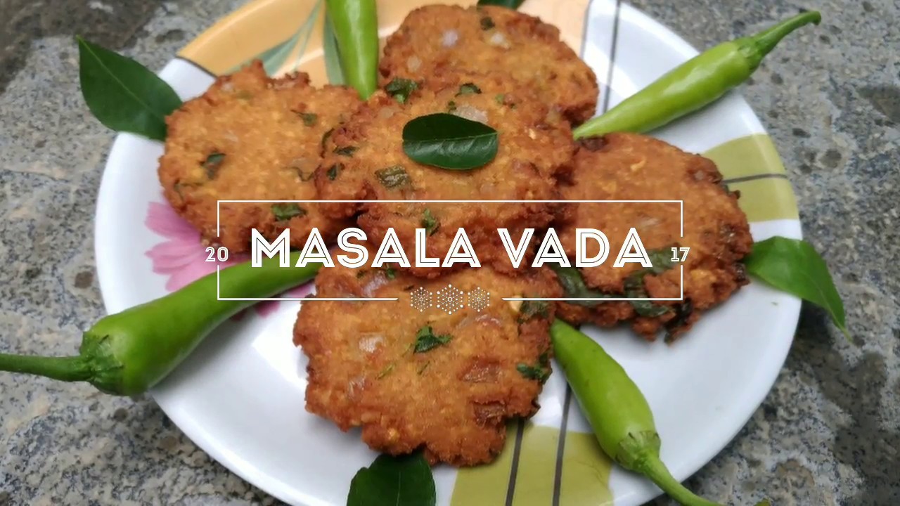MASALA VADA RECIPE #SOUTH INDIAN STYLE BREAKFAST. BY NAGUR