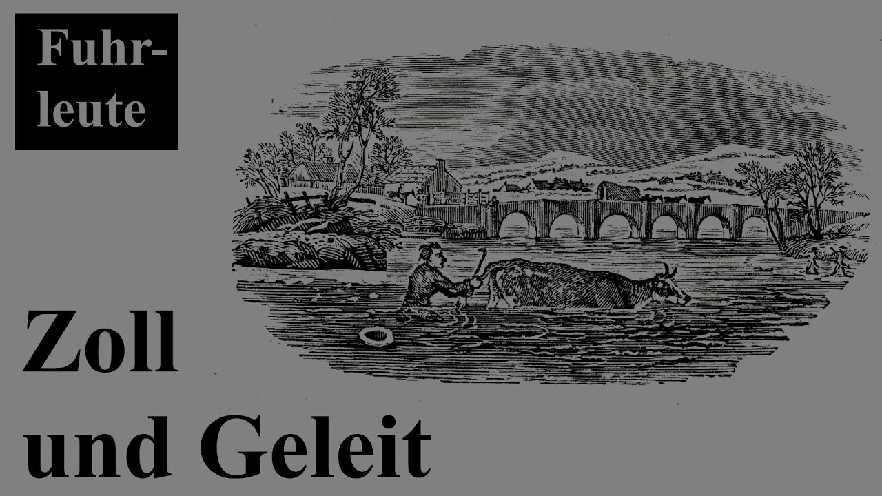 Geld und Schutz vor Räubern. Zoll und Geleit im Spätmittelalter