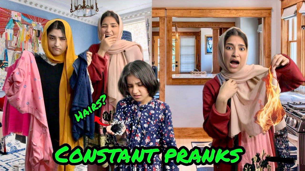 Apna dupata jala kr mama ko dra deya 😂|sister ky bal cut krny py kutai hogaye😱