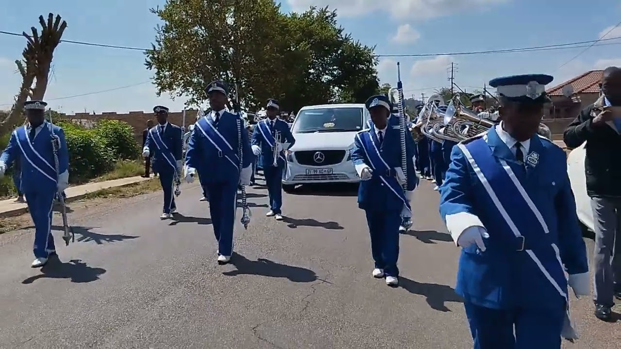 Ke Madi a. nkonyana / St.J Brass Band / Funeral Service of Ntate Madikgetla E. /13 April 2024