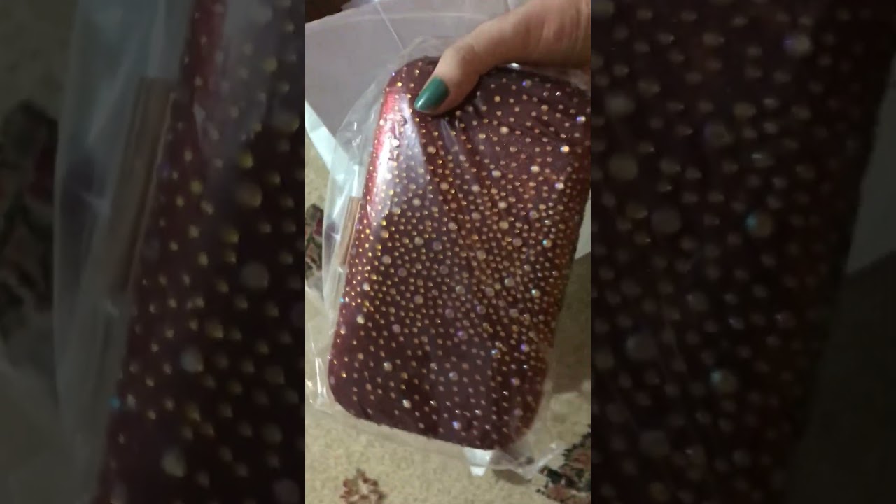 Unboxing my beautiful clutch by ECS 😇❤️