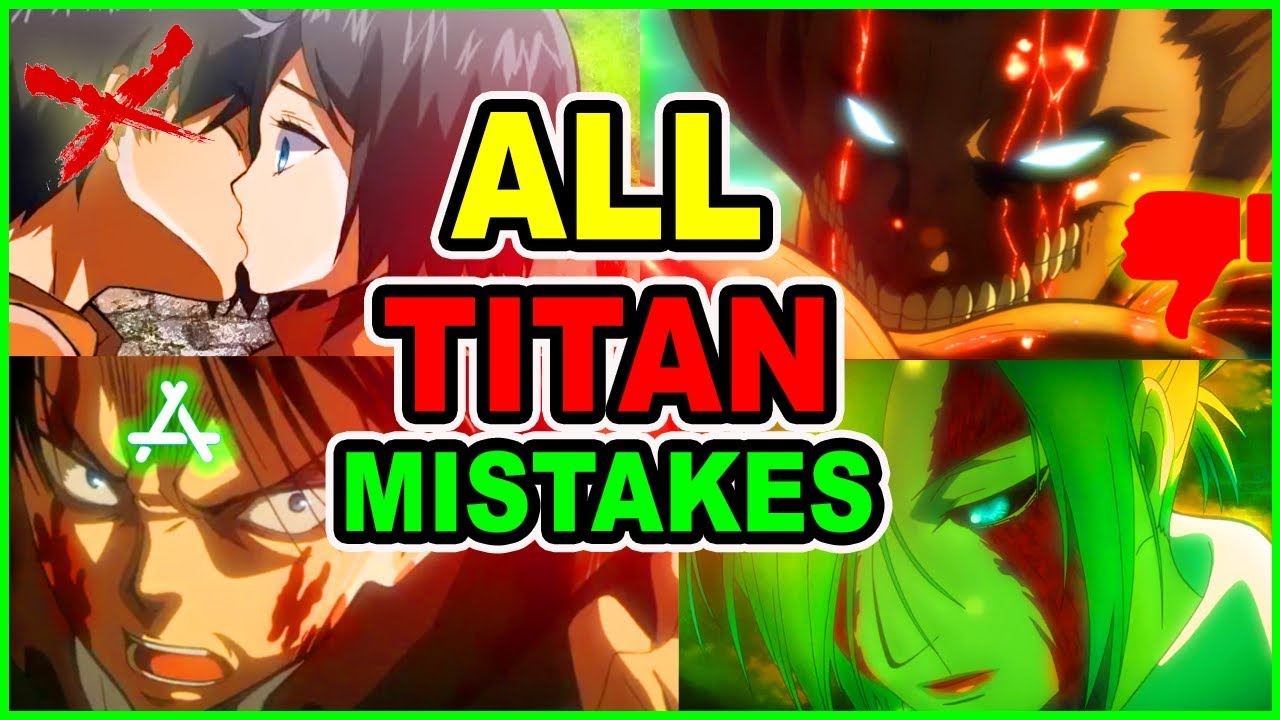 Embarrassing Mistakes You STILL Make About AOT!  😱 | Attack on Titan Explained