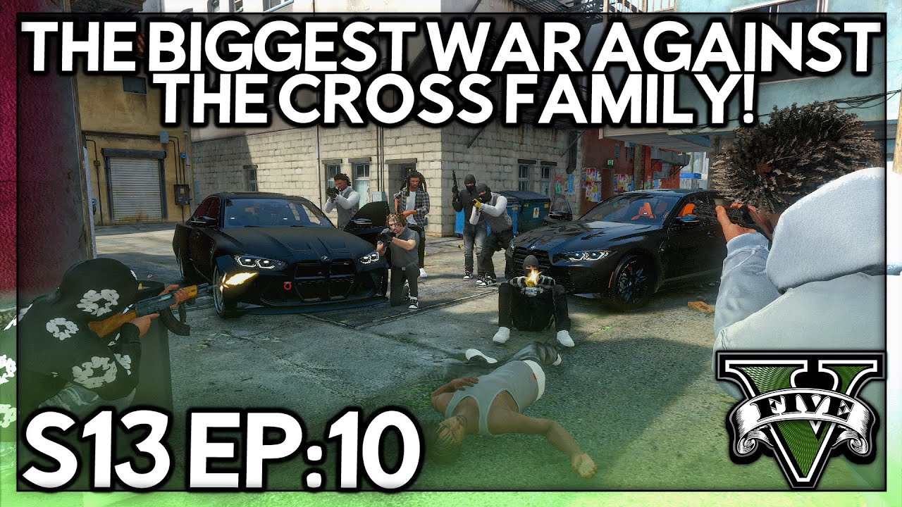Episode 10: The Biggest War Against The Cross Family! | GTA RP | GWRP Whitelist