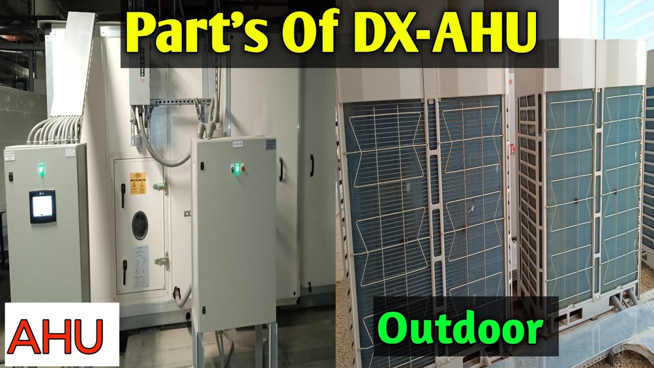 Part's Of DX-AHU In HVAC System