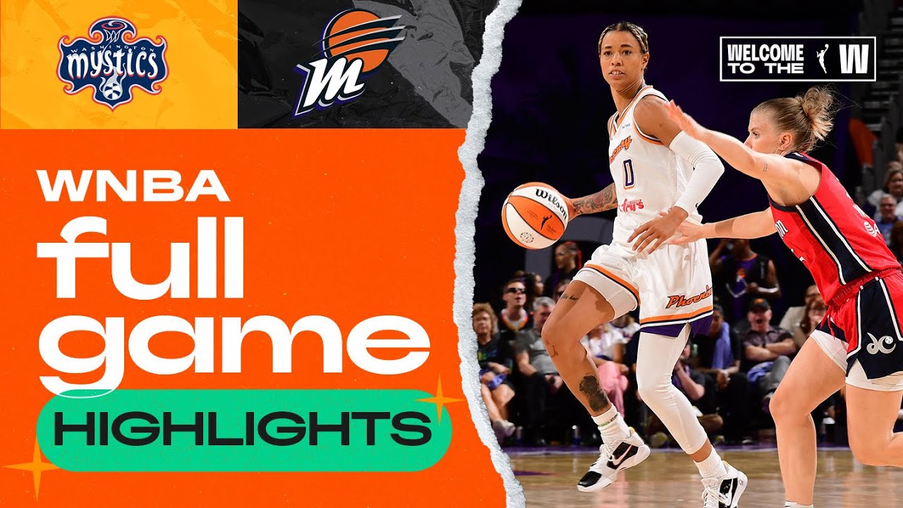Washington Mystics vs. Phoenix Mercury | FULL GAME HIGHLIGHTS | May 23, 2024