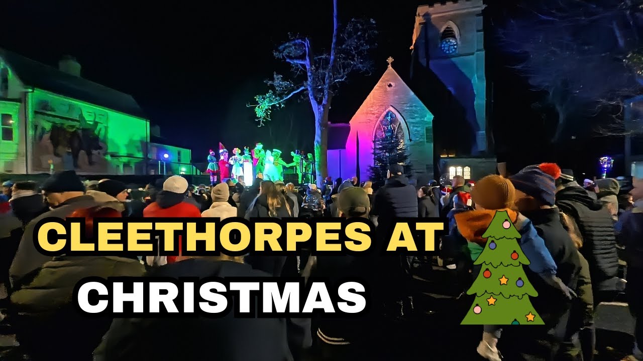 Cleethorpes Christmas Tree Switch on 2025 🎄