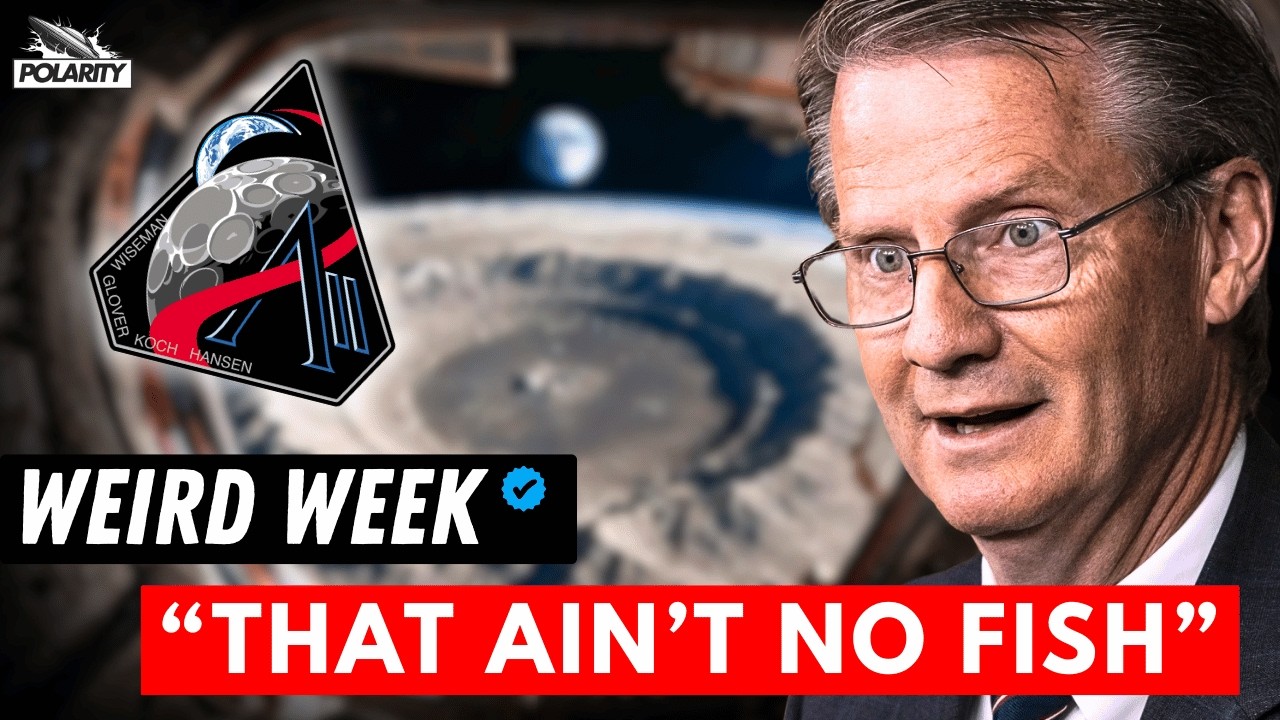 Artemis Photographs the Dark Side of the Moon & The AI Transhuman Agenda | WEIRD WEEK