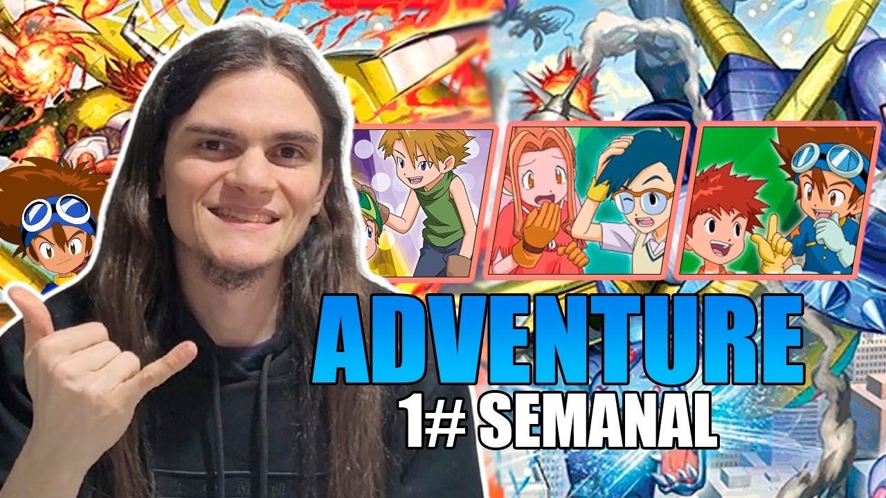 Adventure Deck Digimon TCG - 1º Lugar Semanal BH