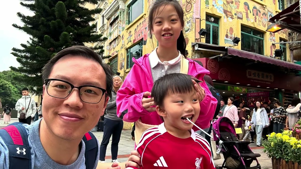 澳港旅遊 day4 官也街 牛雜 水蟹粥 燒鵝 參觀銀河酒店