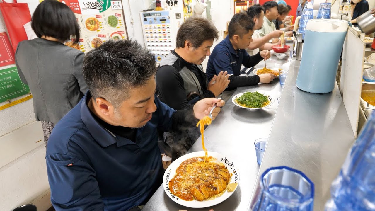 重量２キロ６人前ぶっ壊れ鬼盛りパスタめしが衝撃すぎた。。