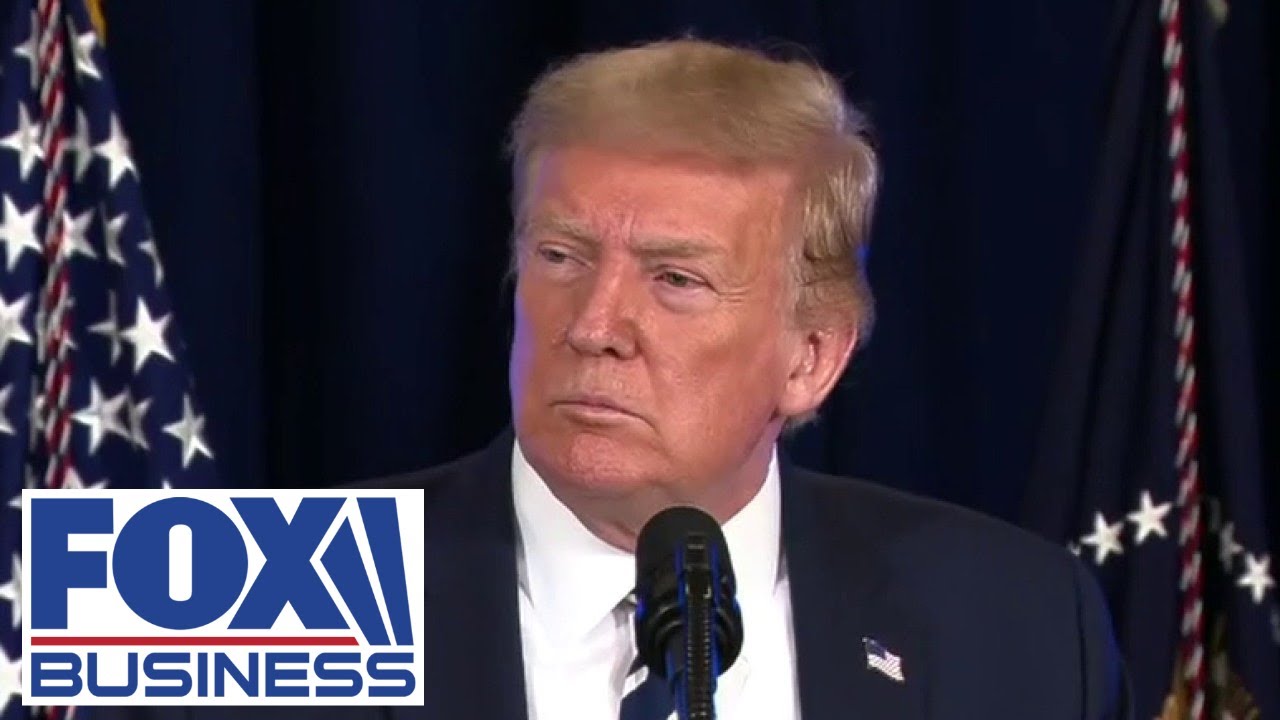 Trump asked to leave briefing room amid news conference