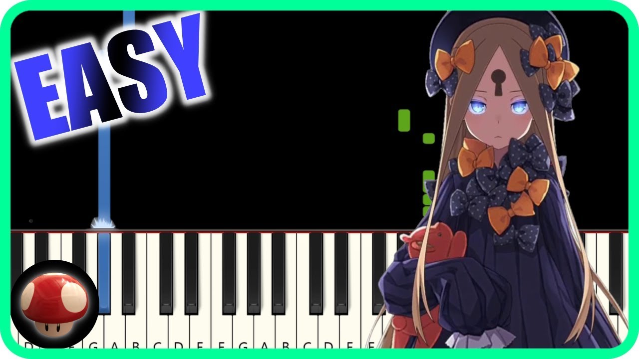 Fate Grand Order OP - 清廉なる Heretics - EASY Piano Tutorial / 【FGO】禁忌降臨庭園セイレム テーマ曲【ピアノ簡単楽譜】by TAM