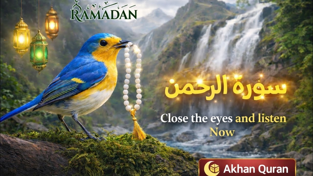 Surah Ar-Rahman Quran Recitation | سُوْرَةُ الرَّحْمٰن|Listen Before Sleeping Tonight🌙💤 