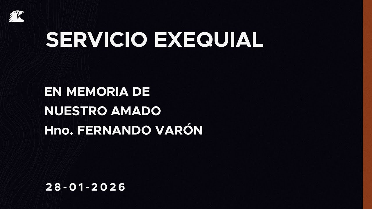 Servicio Exequial - 28 de enero de 2026