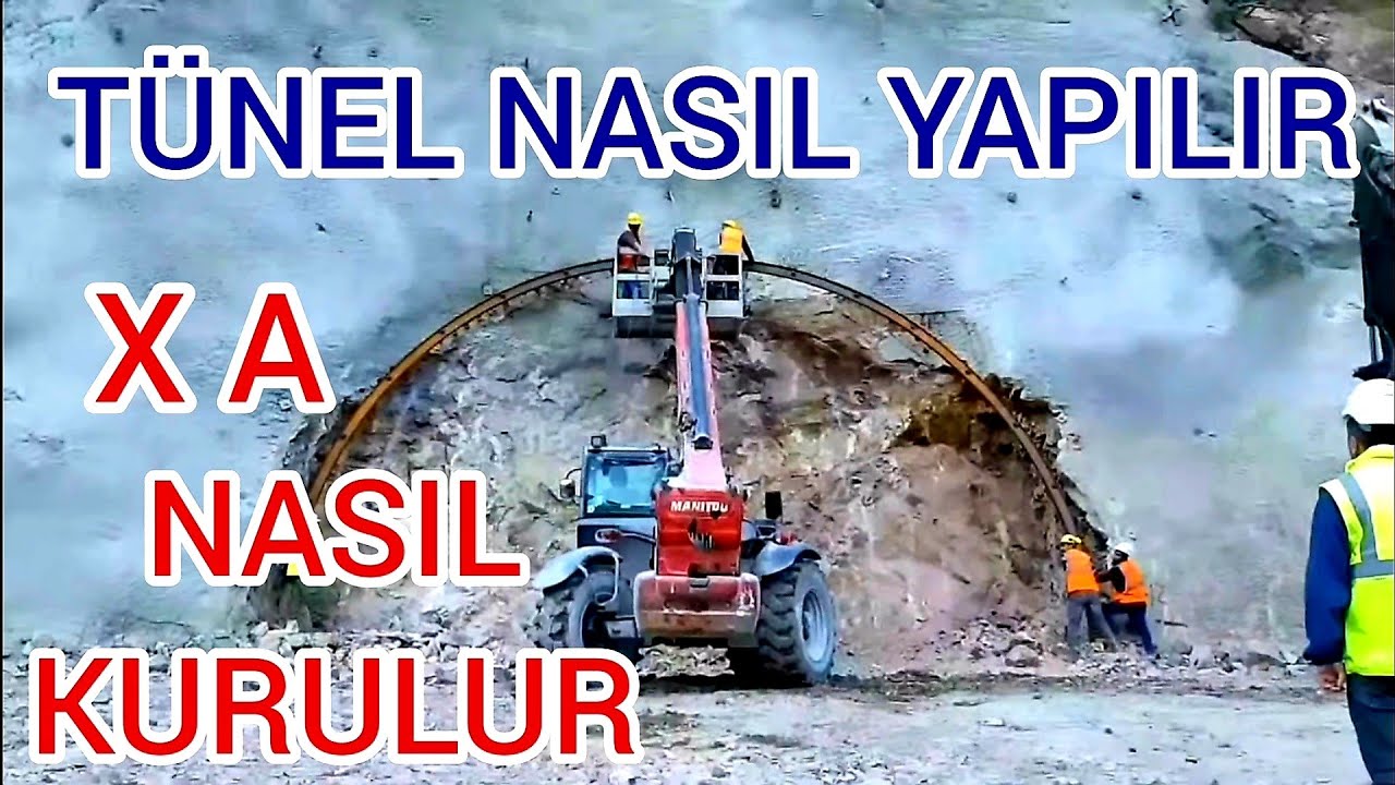 ARTVİN YUSUFELİ BARAJI YOL TÜNELİ(tünel nasıl yapılır)