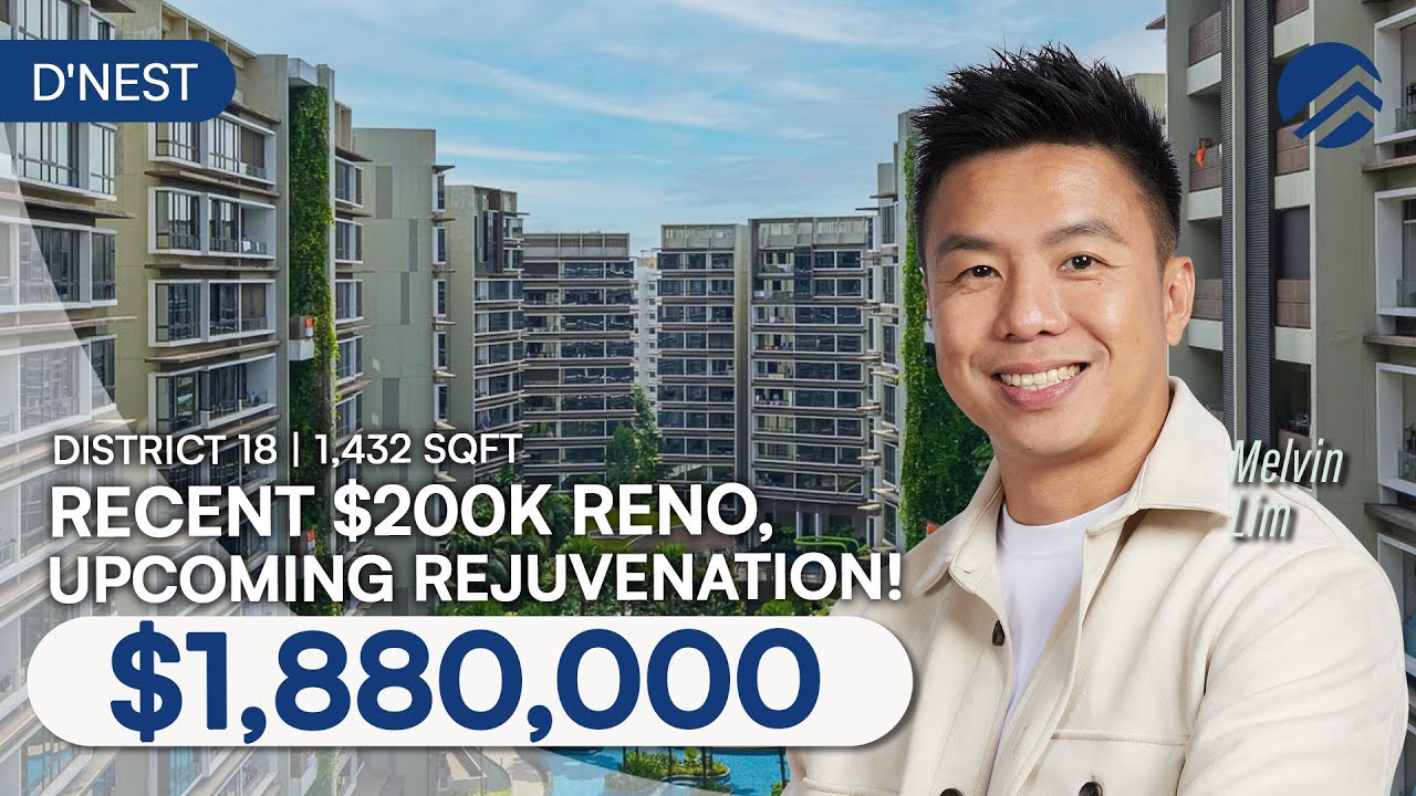 D'nest - High Floor 4-Bedroom with 1,432 sqft at Pasir Ris Grove | $1,880,000 | Melvin Lim