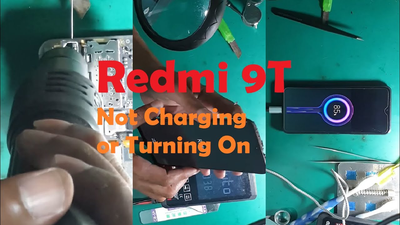 Redmi 9T Not Charging or Turning On