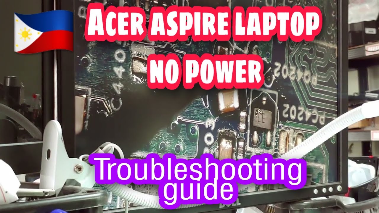 ACER Laptop no power troubleshooting guide