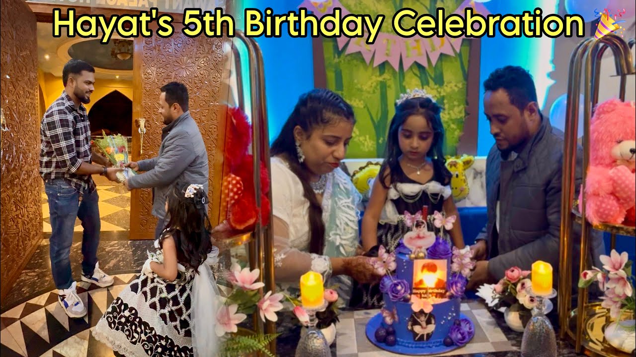Hayat&rsquo;s 5th Birthday Celebration at Sawant Palace 🎉 &ndash; Thanks for Inviting Me | RsV