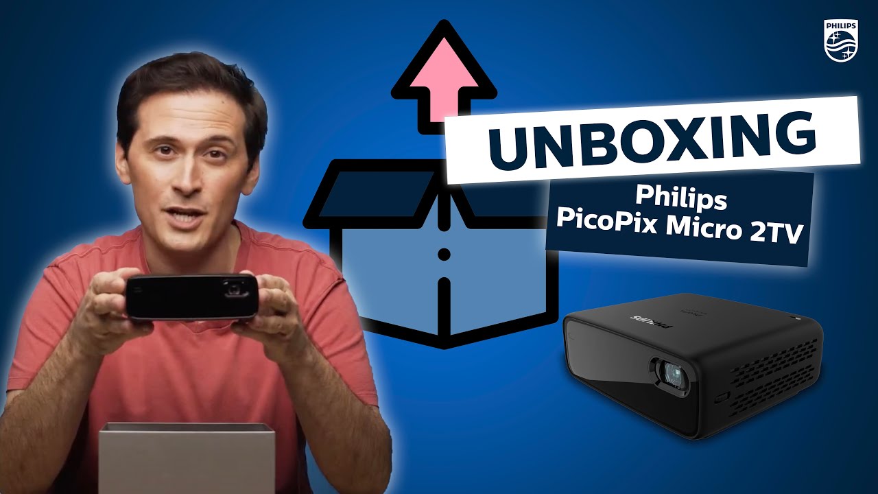 Philips PicoPix Micro 2TV Unboxing