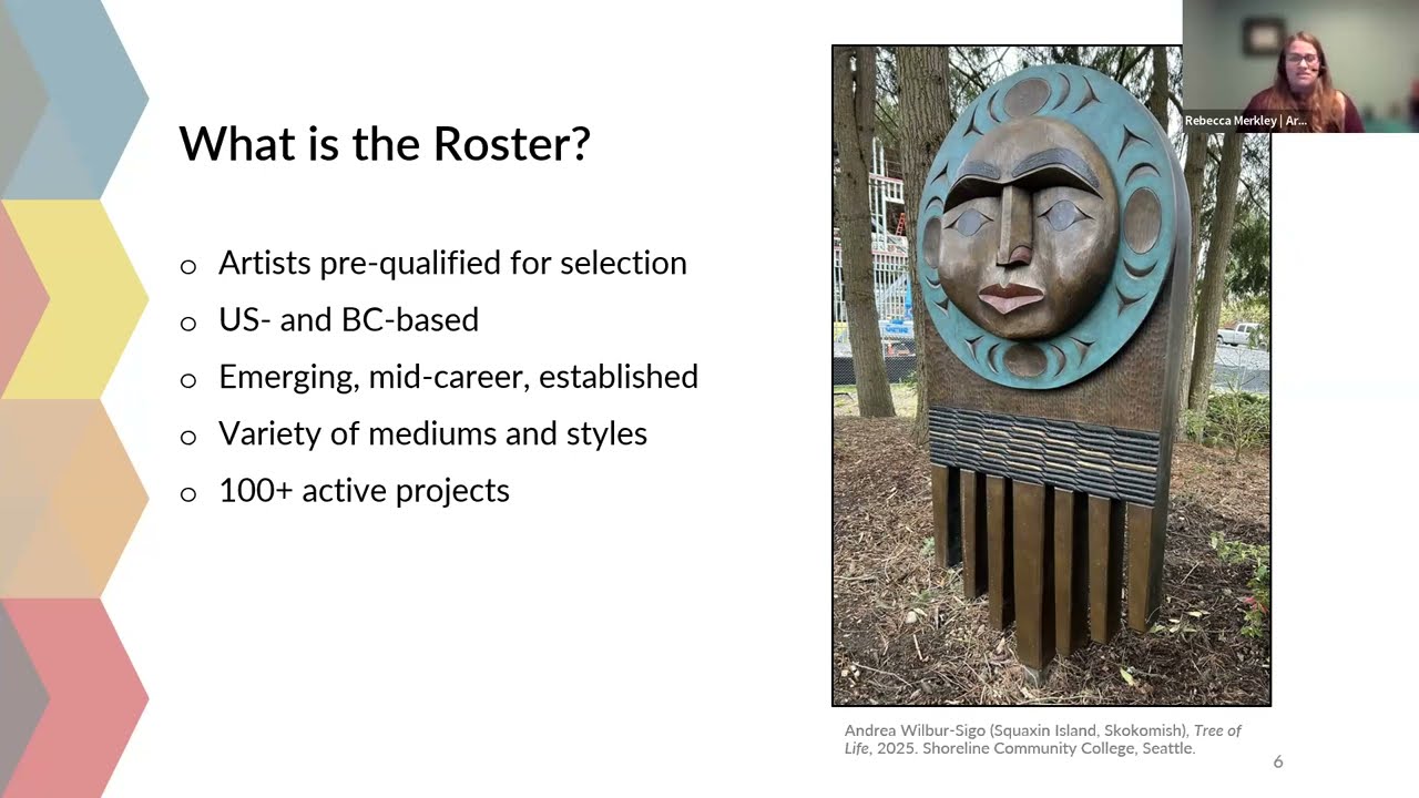 About the 2025 Public Artist Roster – Native Artists