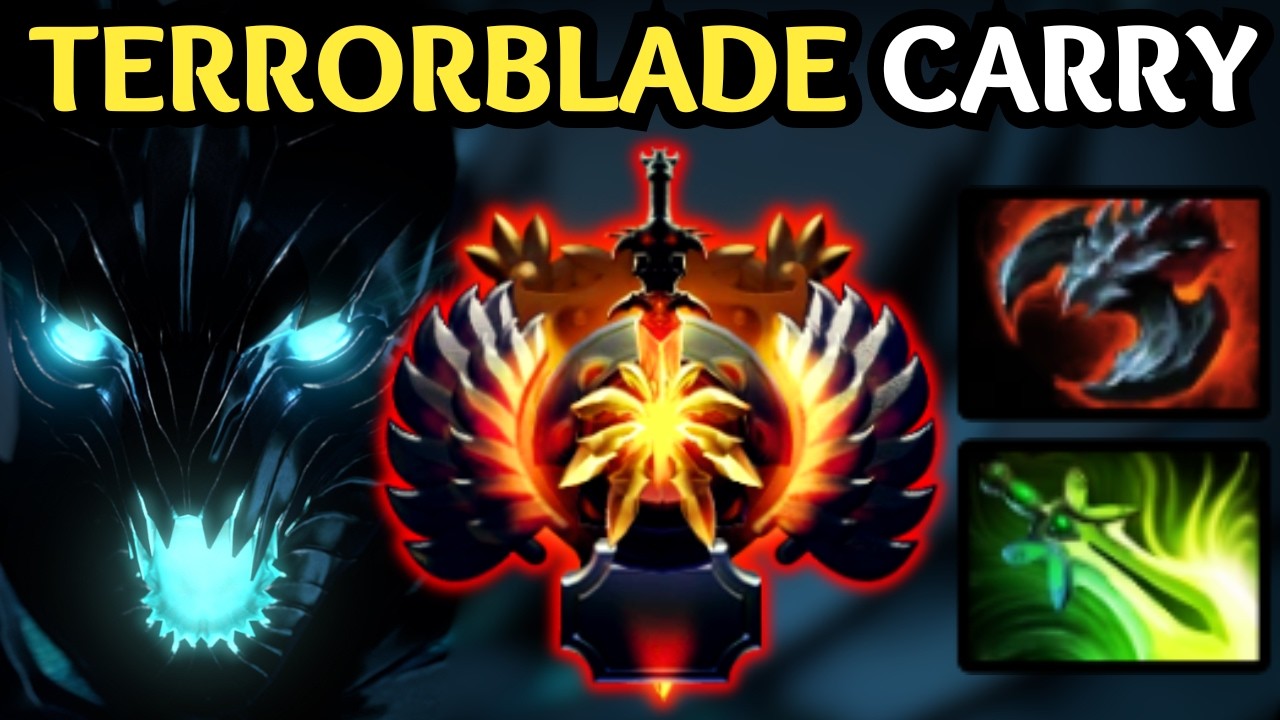 🔥 20 KILL TERRORBLADE — Late Game Illusion Monster 🔥 Dota 2 Gameplay