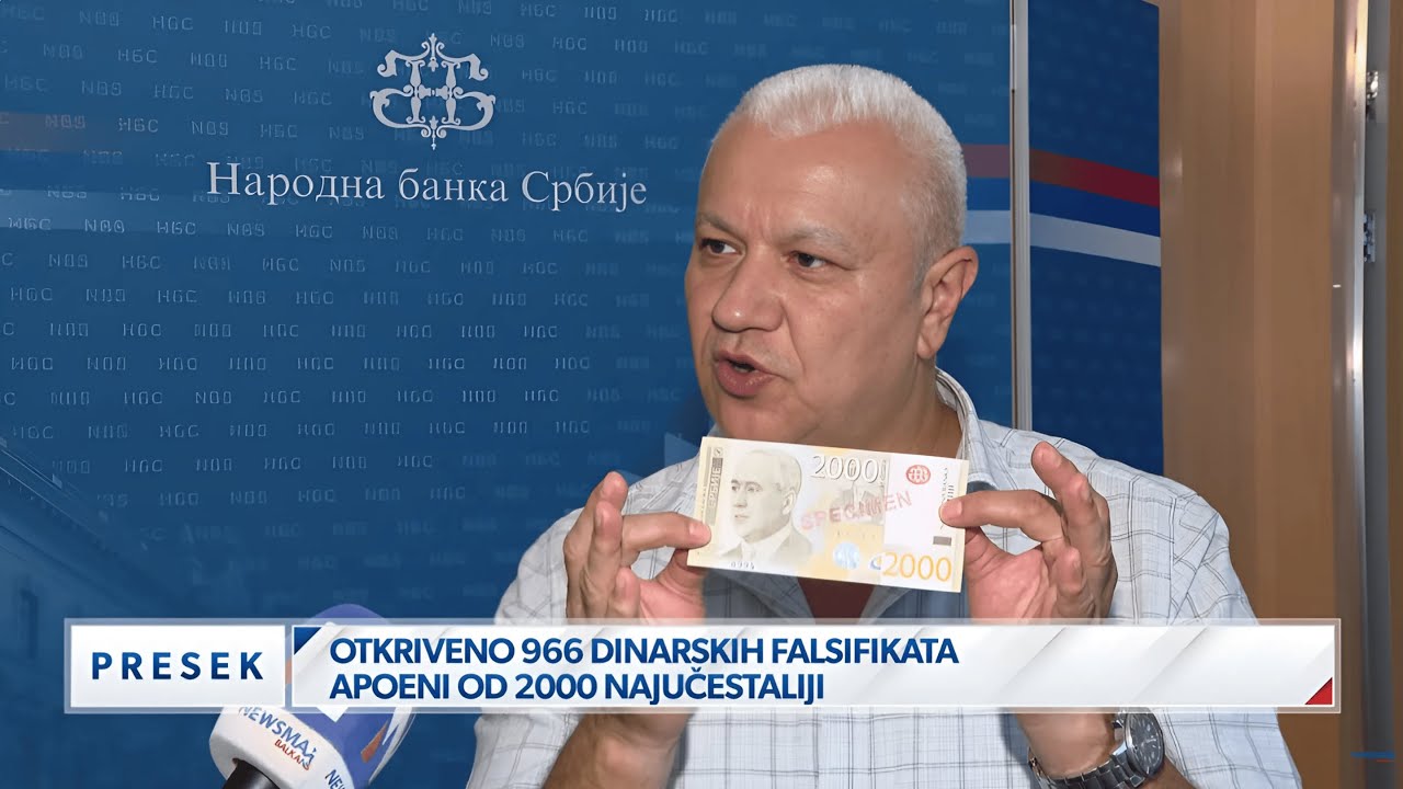 Kako da prepoznate lažnu novčanicu: 