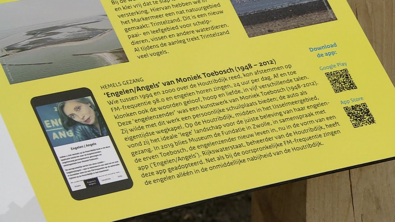 Engelengezang weer te horen op dijk Lelystad - Enkhuizen