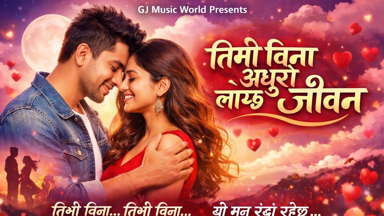 GJ Music World Presents – तिमी बिना अधुरो लाग्छ जीवन | Nepali Romantic Song 2026 | Suno AI