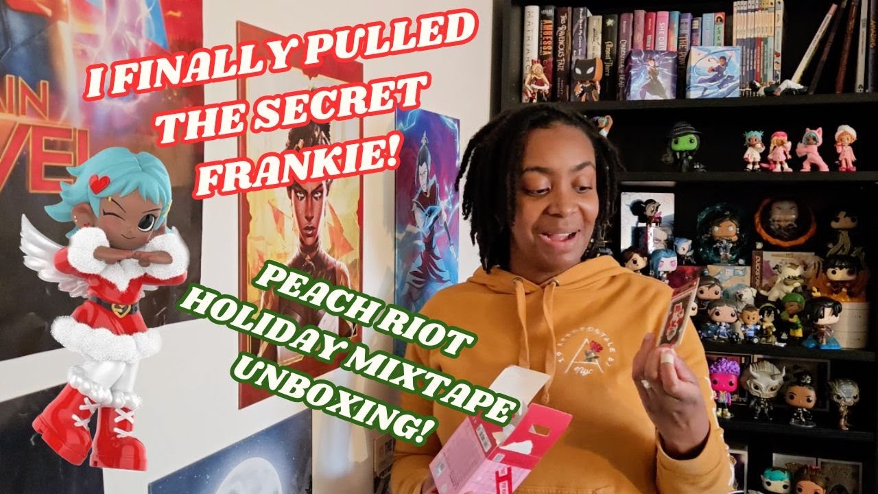 I Finally Pulled The Secret Frankie! Peach Riot Holiday Mixtape Unboxing