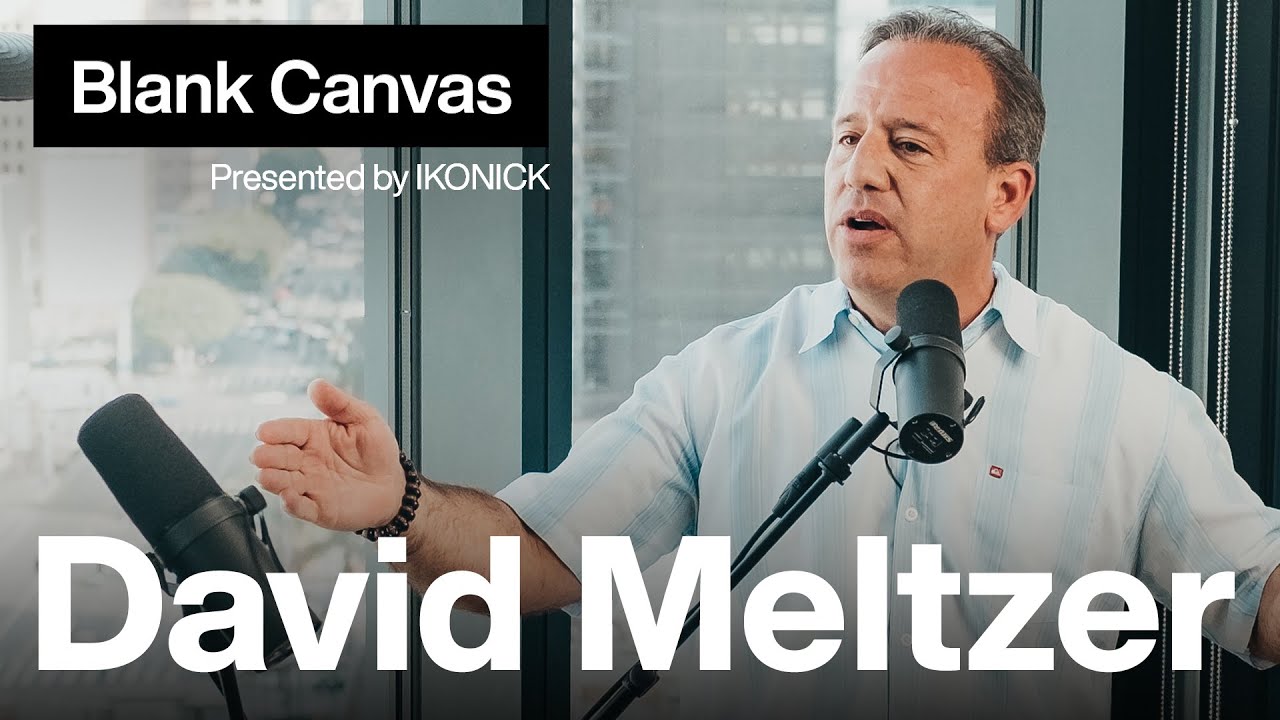 David Meltzer on Losing a $120M Portfolio and Earning it All Back Again | IKONICK Blank Canvas #2
