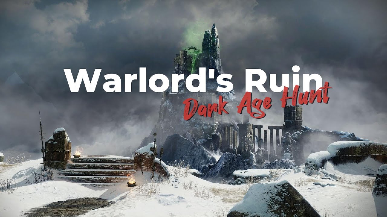 Warlord's Ruin Dark Age Hunt Challenge - Solo Flawless, No HUD, Praxic Blade Only