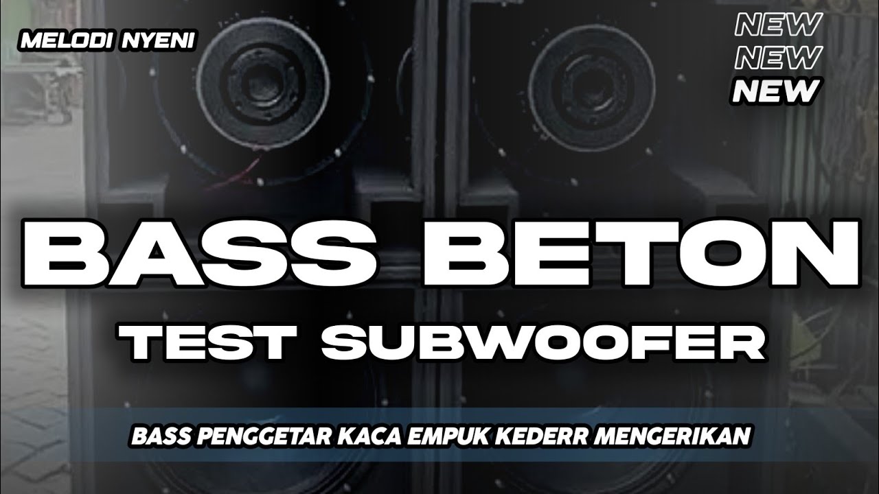 TRAP RUSIA BASS BETON TEST SUBWOOFER 