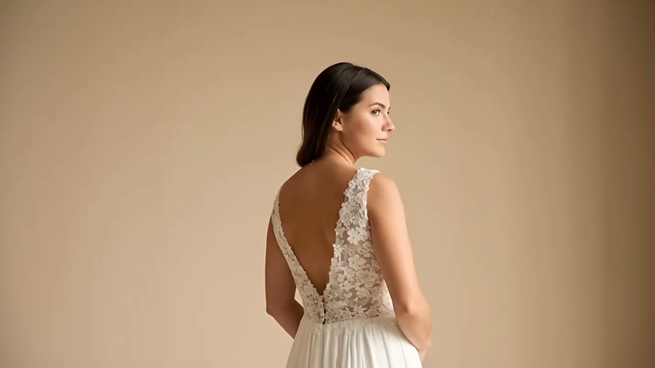 Vestido de Novia Lidiad colección Romance, Atelier de Bodas