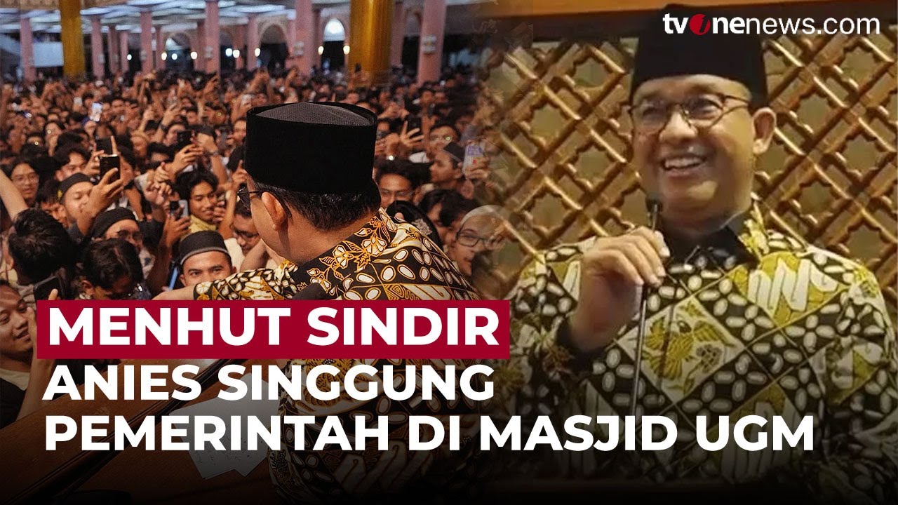 Isi Ceramah di ITB, Anies Sindir Balik Raja Juli yang Tak Tahu Fungsi Masjid | OneNews Update