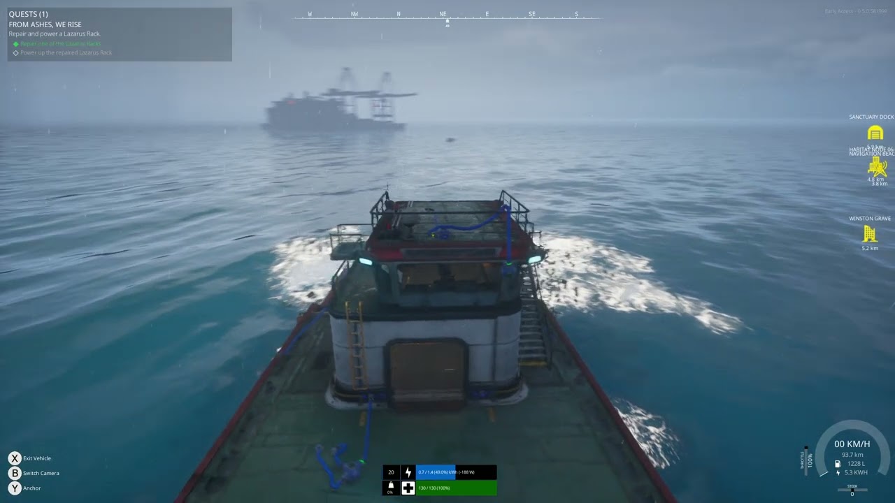 The Last Caretaker -Stuck in Ocean bug-