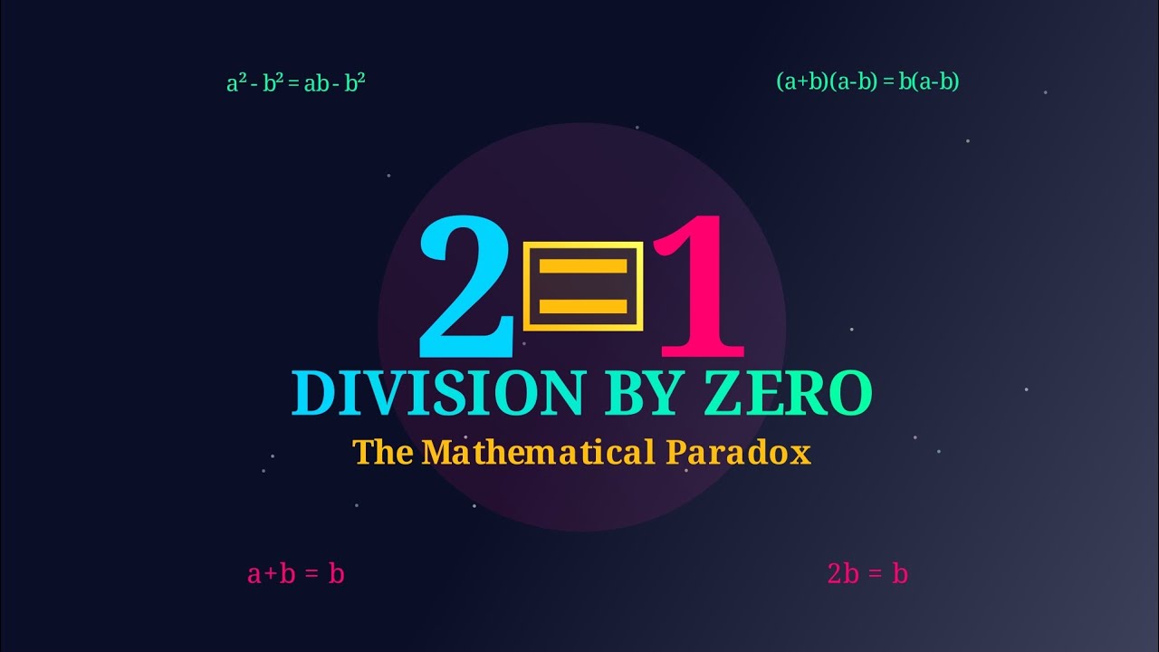 The Division by Zero Fallacy Explained | Why 2 &ne; 1